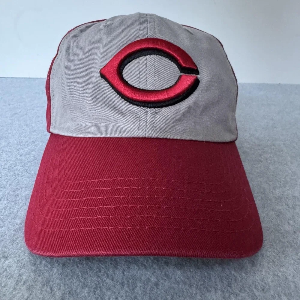 Cincinnati Reds Hat Cap Strap Back Mens One Size Red MLB Baseball Fan Favorite
